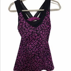 Very nice purple and black Lululemon Athletica top